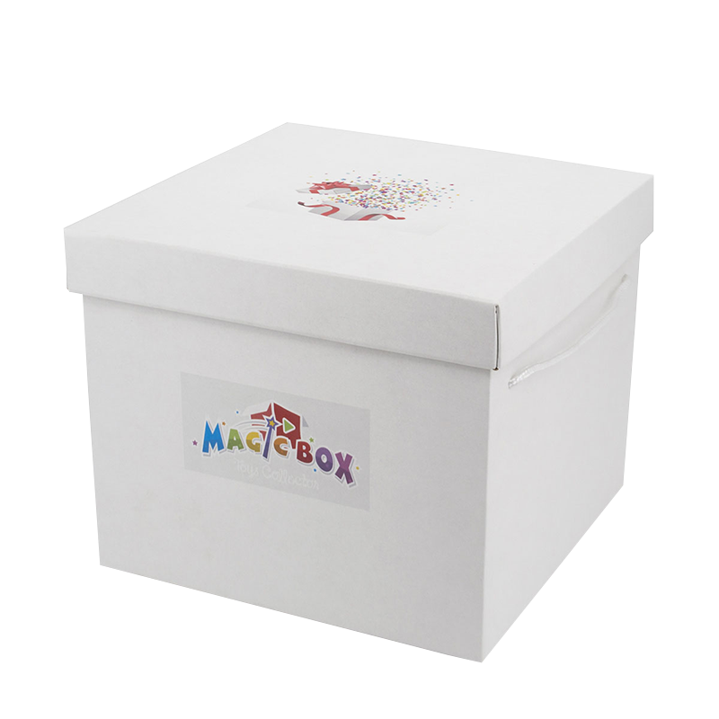 Scatole Regalo Ondulate  Fonde Coperchio Con Stampa Digitale