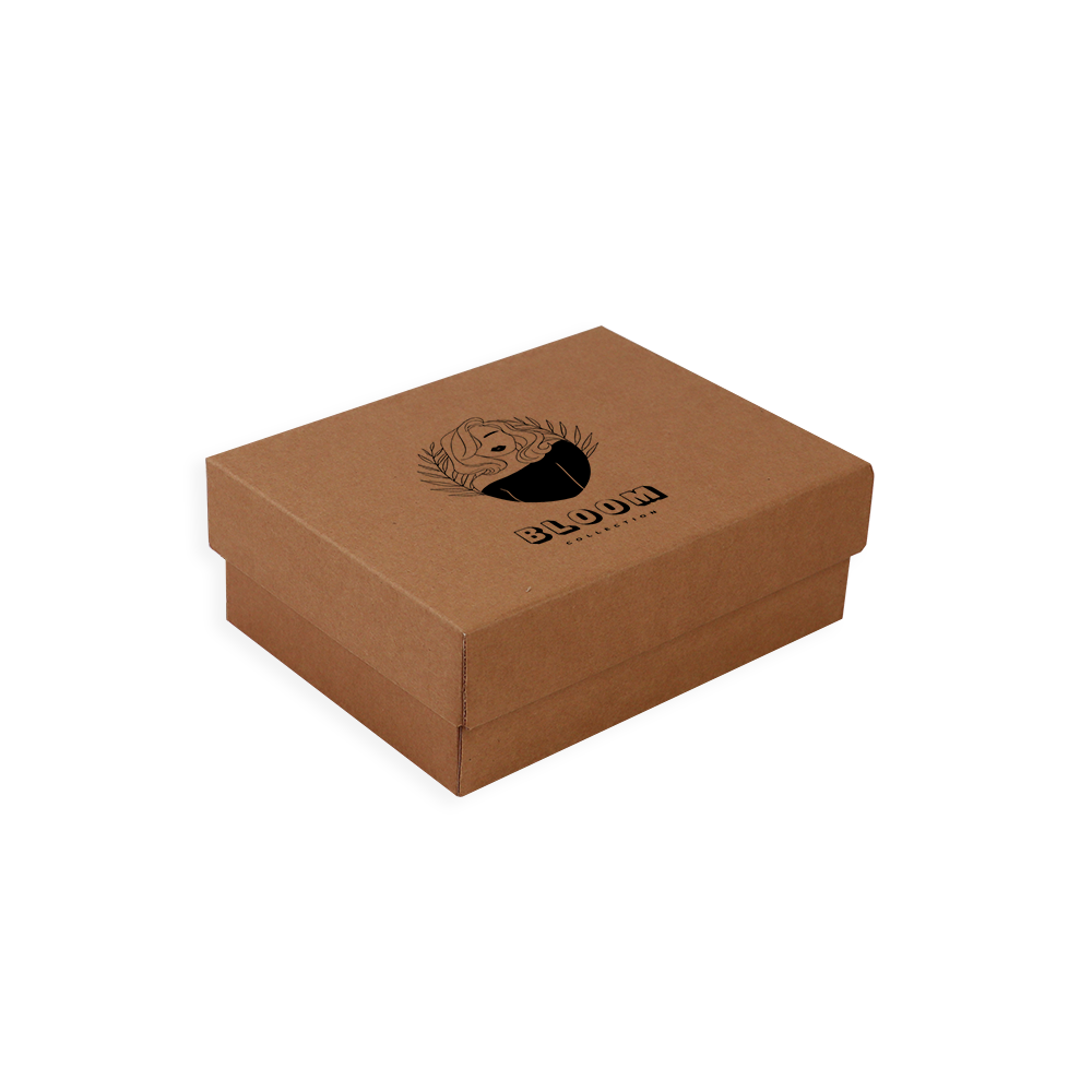 Scatole Ondulate Colorate Fonde Coperchio Con Stampa Serigrafica