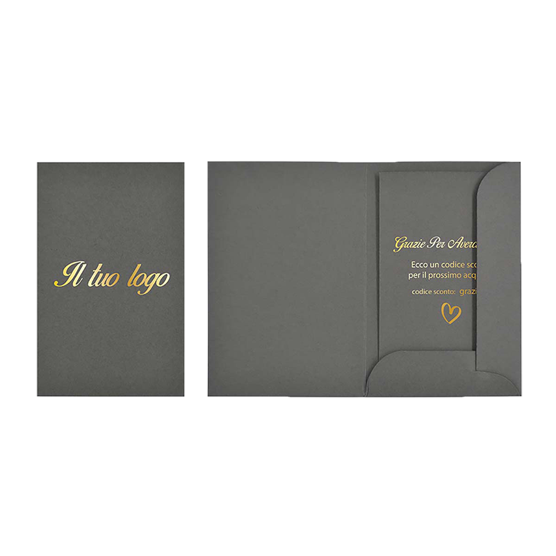 Porta Scontrini Con Stampa a Caldo