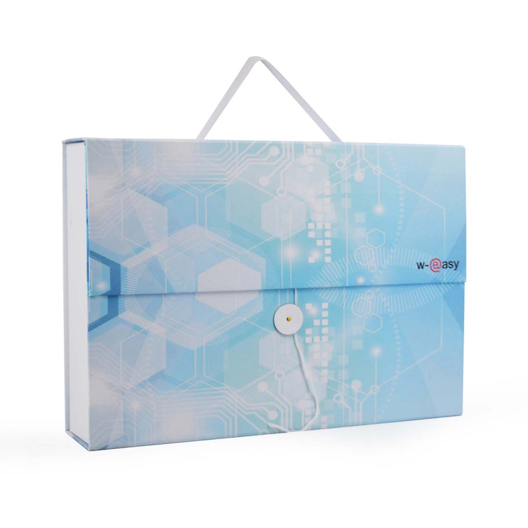 Valigetta Di Cartone Con Maniglia Stampa Digitale