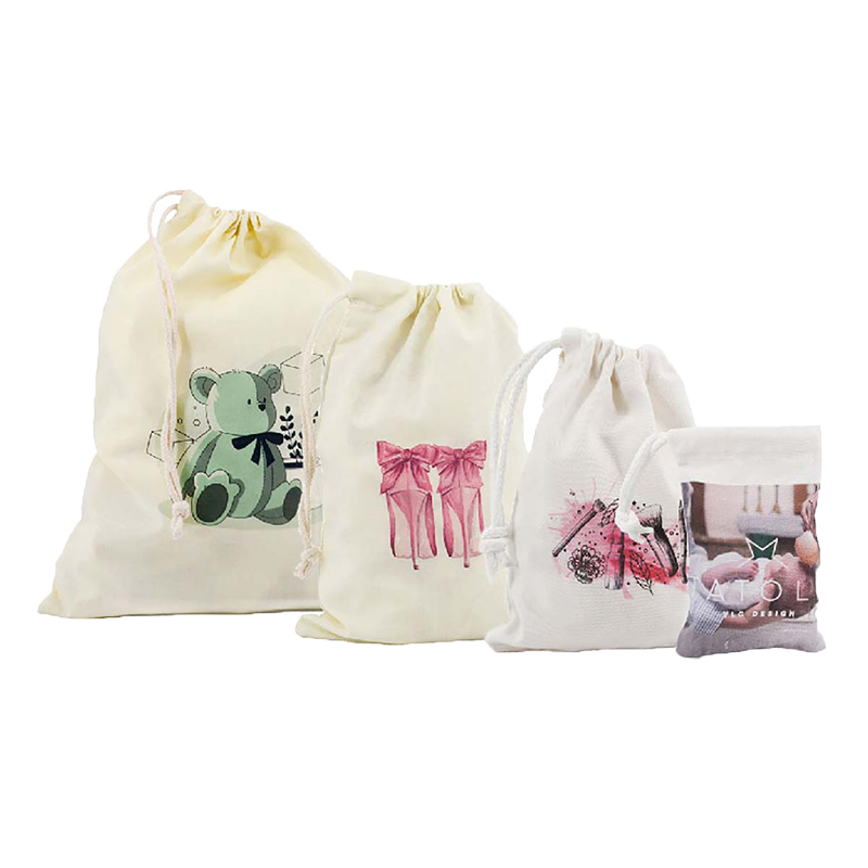 Sacchetti Coulisse Con Stampa Digitale